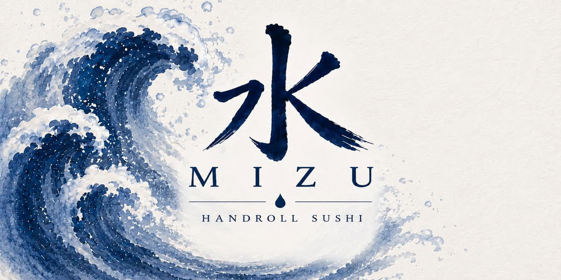 Mizu Handroll Sushi brand mark